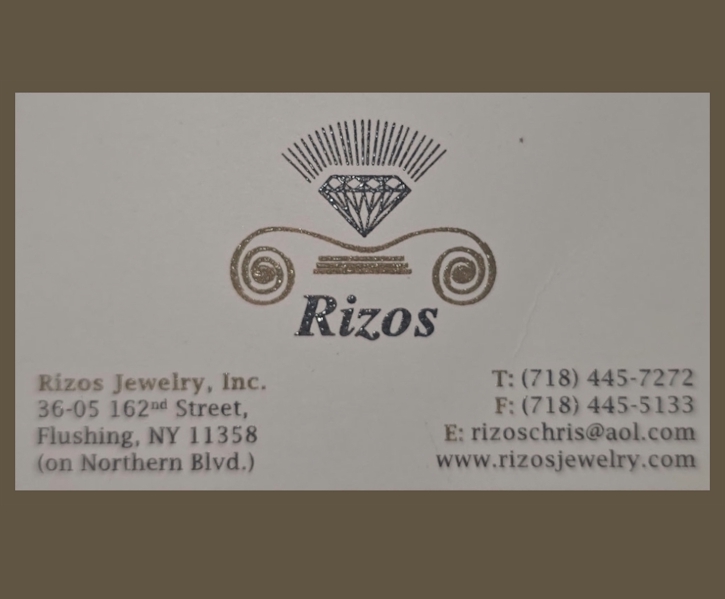 - RIZOS JEWERLY -